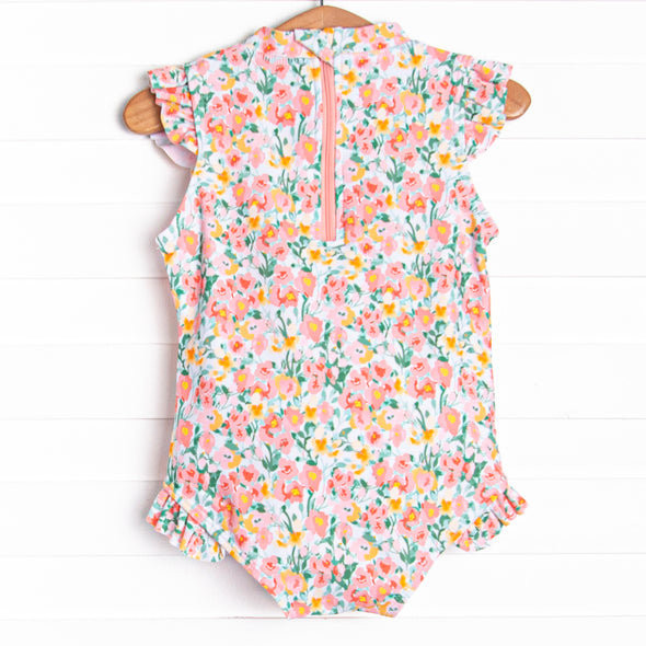 Wildflower Fields One Piece, Pink