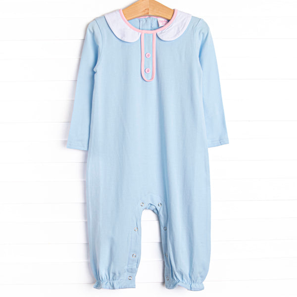 Basically Blue Romper, Blue