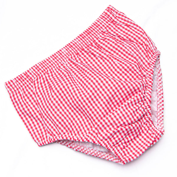 Roar and Explore Applique Diaper Set, Red