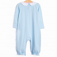 Basically Blue Romper, Blue