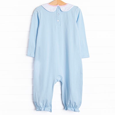Basically Blue Romper, Blue