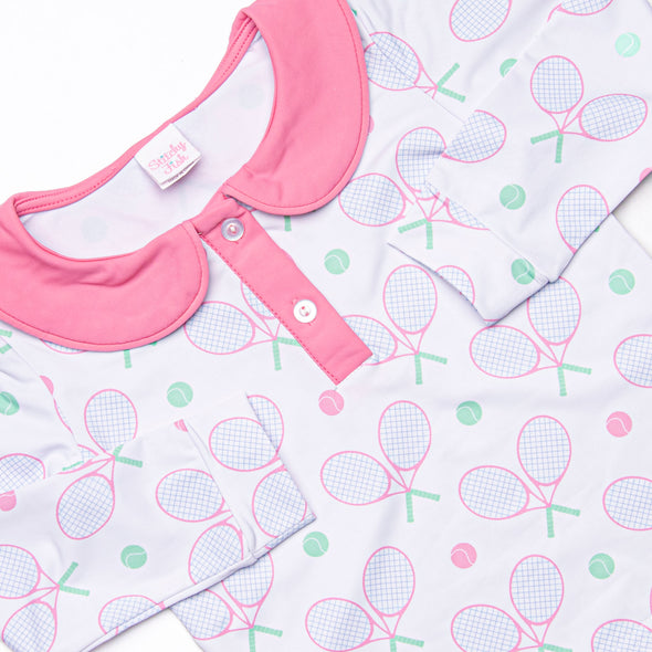 Racket Rally Skirt Set, Pink