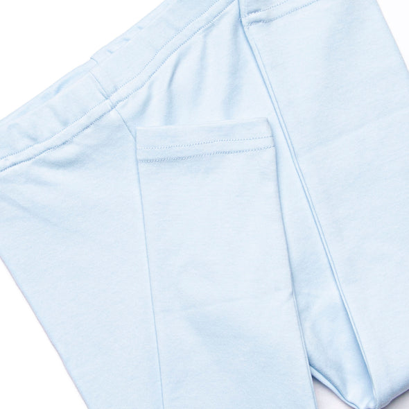 My One and Only Pima Embroidered Legging Set, Blue