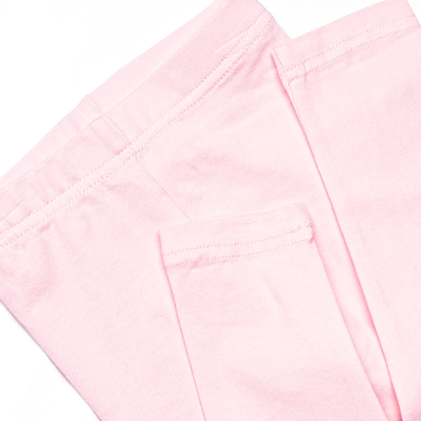 Golden Days Embroidered Legging Set, Pink Stripe