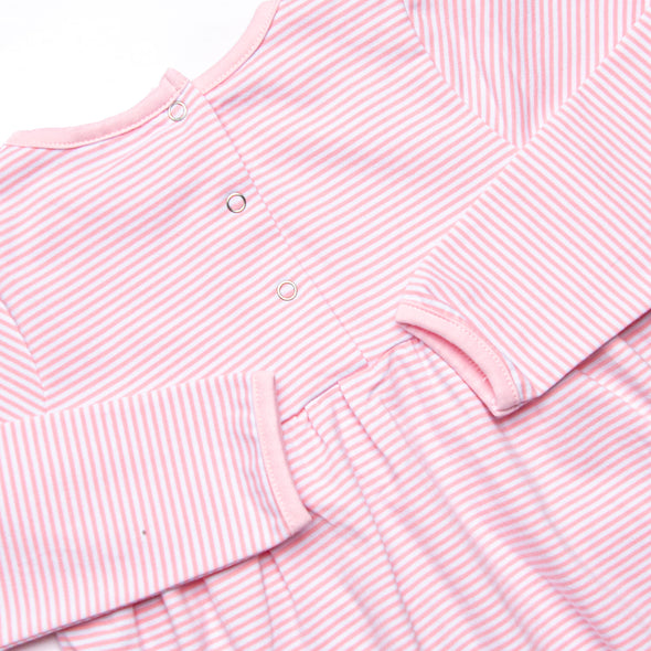 Lexie Pocket Bubble, Pink Stripe