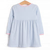 Lexie Pocket Dress, Pink and Blue Stripe