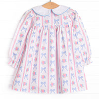 Rose of Bows Dress, Blue