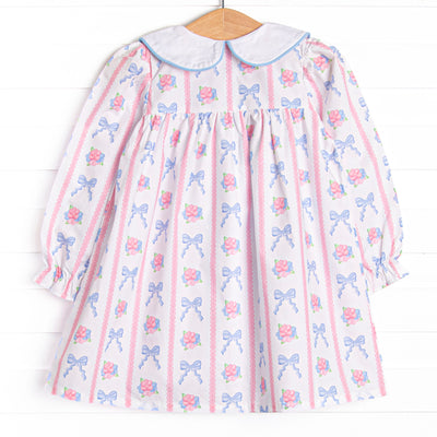 Rose of Bows Dress, Blue