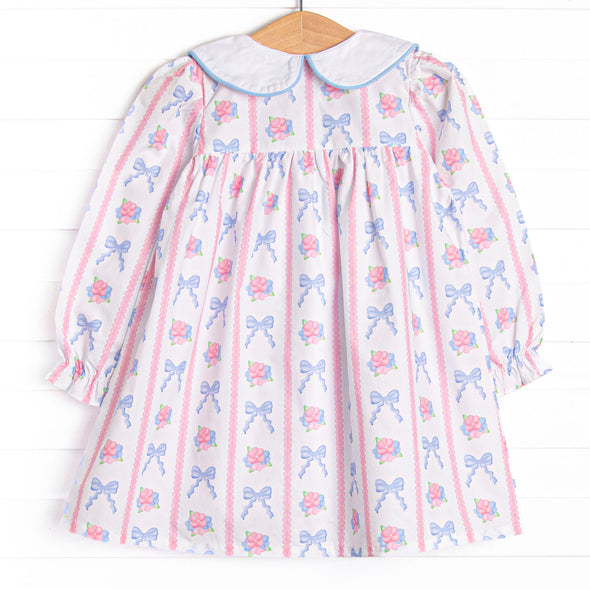 Rose of Bows Dress, Blue