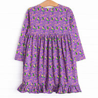 Mardi Gras March Dress, Purple