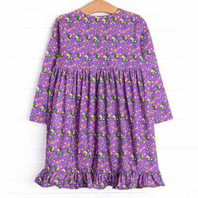 Mardi Gras March Dress, Purple