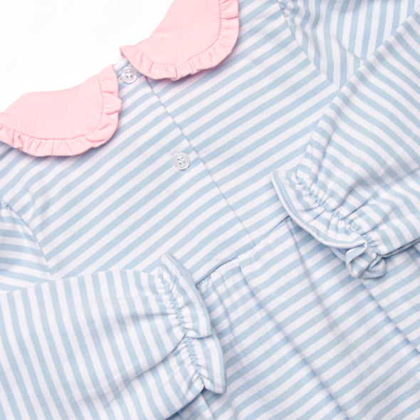 Ruffles and Recitals Applique Bubble, Blue