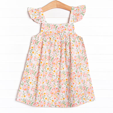 Wildflower Fields Dress, Pink