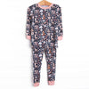 Woodland Wonders Bamboo Pajama Set, Blue