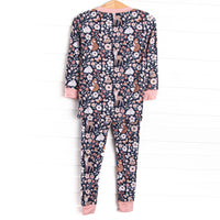 Woodland Wonders Bamboo Pajama Set, Blue
