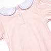 Pocket Petals Embroidered Bubble, Pink