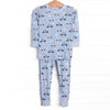 First Responder Rescue Bamboo Pajama Set, Blue