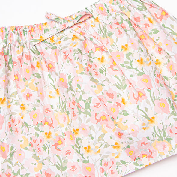 Wildflower Fields Skirt Set, Pink