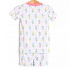 Today's Tulips Bamboo Pajama Short Set, Pink