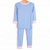 Dottie Bamboo Pajama Set, Blue