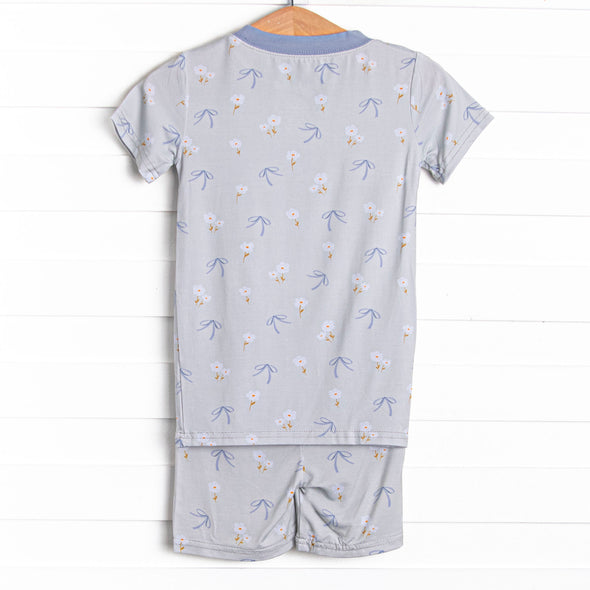 Sweet Dream Sage Bamboo Pajama Short Set, Green