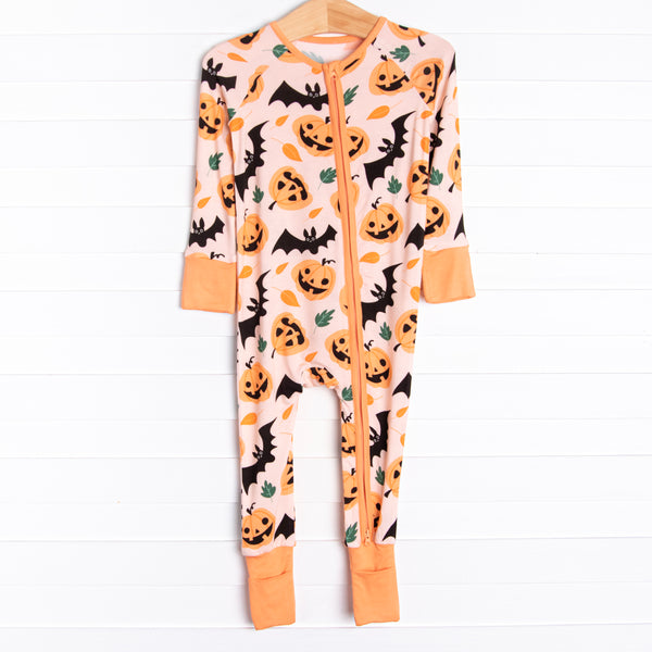 Sleepy Hollow Bamboo Zippy Pajama, Orange