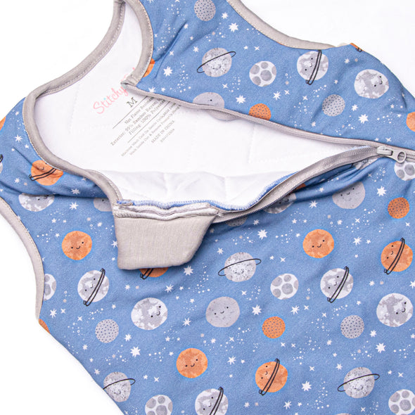 Overnight Orbit Bamboo Sleep Bag, Blue