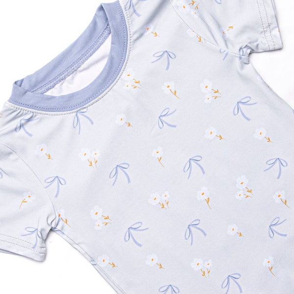 Sweet Dream Sage Bamboo Pajama Short Set, Green