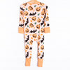 Sleepy Hollow Bamboo Zippy Pajama, Orange
