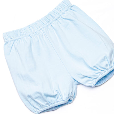 Golden Days Embroidered Bloomer Set, Blue Stripe