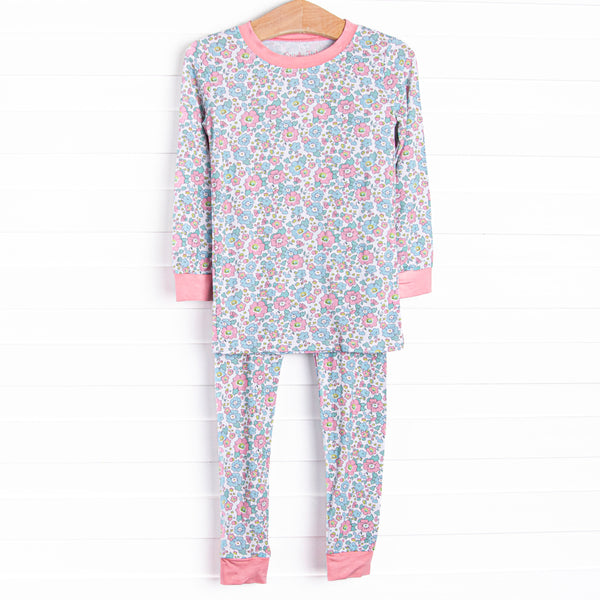 Fan Favorite Florals Bamboo Pajama Set, Pink