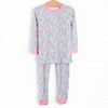 Fan Favorite Florals Bamboo Pajama Set, Pink