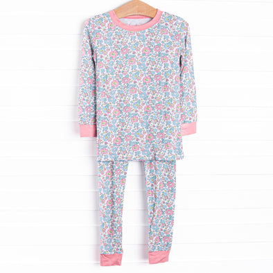 Fan Favorite Florals Bamboo Pajama Set, Pink