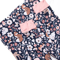 Woodland Wonders Bamboo Pajama Set, Blue