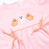Mostly Ghostly Applique Bloomer Set, Pink