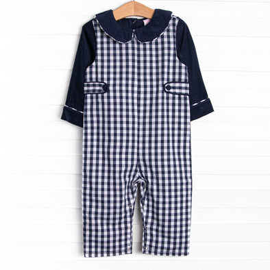 Oakhurst Navy Jon Jon Set, Navy