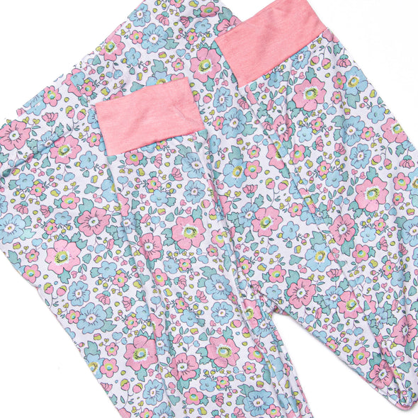 Fan Favorite Florals Bamboo Pajama Set, Pink