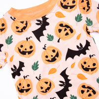 Sleepy Hollow Bamboo Pajama Short Set, Orange