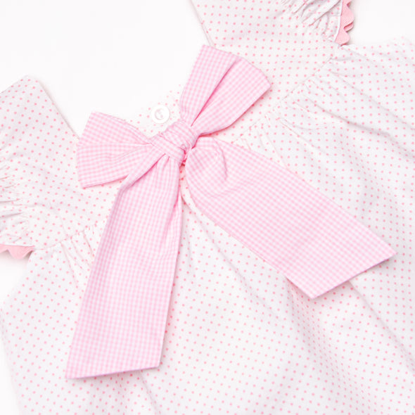 Wildberry Wonder Applique Bloomer Set, Pink