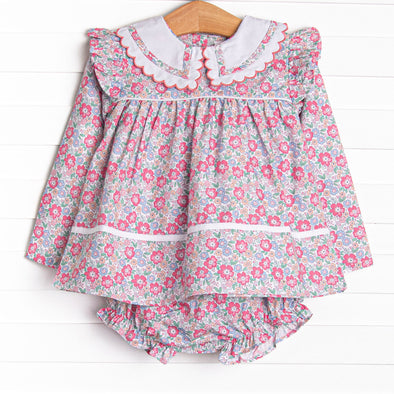 Briar and Blush Diaper Set, Pink