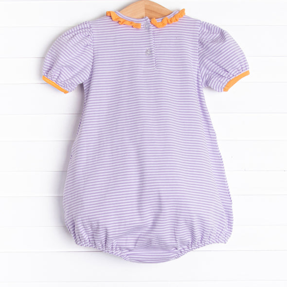 Scaredy Cat Applique Bubble, Purple