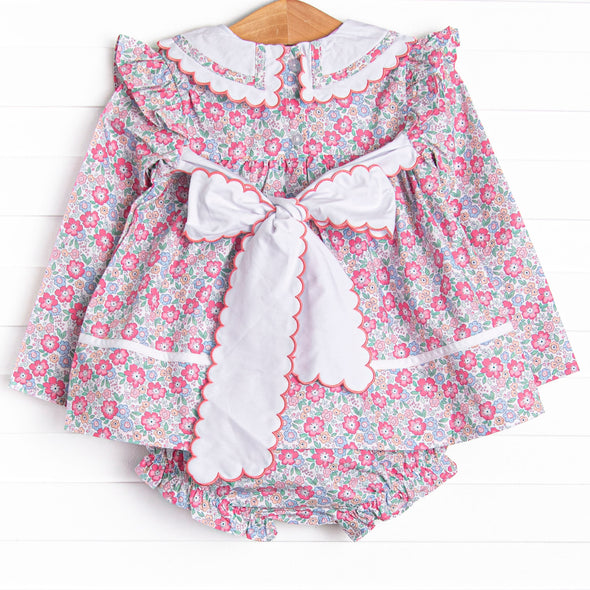 Briar and Blush Diaper Set, Pink