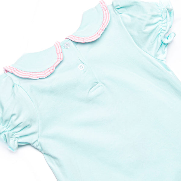 Sunny Day Picks Applique Dress, Mint
