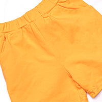 Eli Short Set, Orange and Navy Stripe