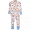 Hunting Club Bamboo Zippy Pajama, Blue