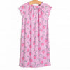 Sweet Sleep Strawberry Bamboo Night Gown, Pink