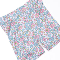 Fan Favorite Florals Bamboo Pajama Short Set, Pink