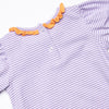 Scaredy Cat Applique Bubble, Purple