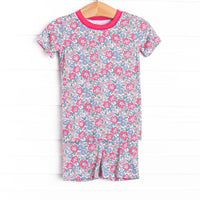 Briar and Blush Bamboo Pajama Short Set, Pink