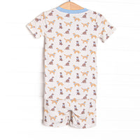 Golden Days Bamboo Pajama Short Set, Yellow